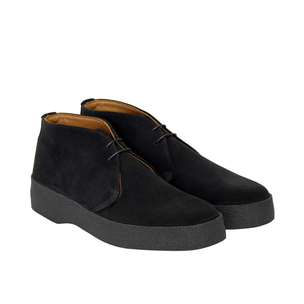 2231BS SAM CHUKKA BOOT - BLACK SUEDE