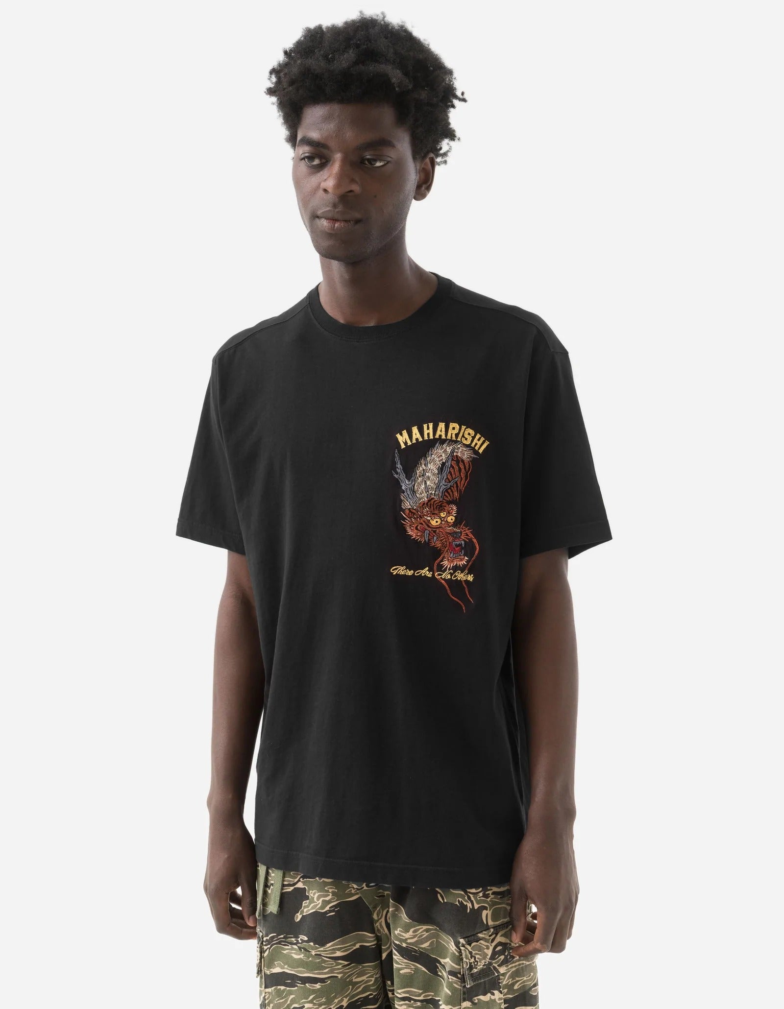 6100 TOUR TIGER DRAGON T-SHIRT - BLACK