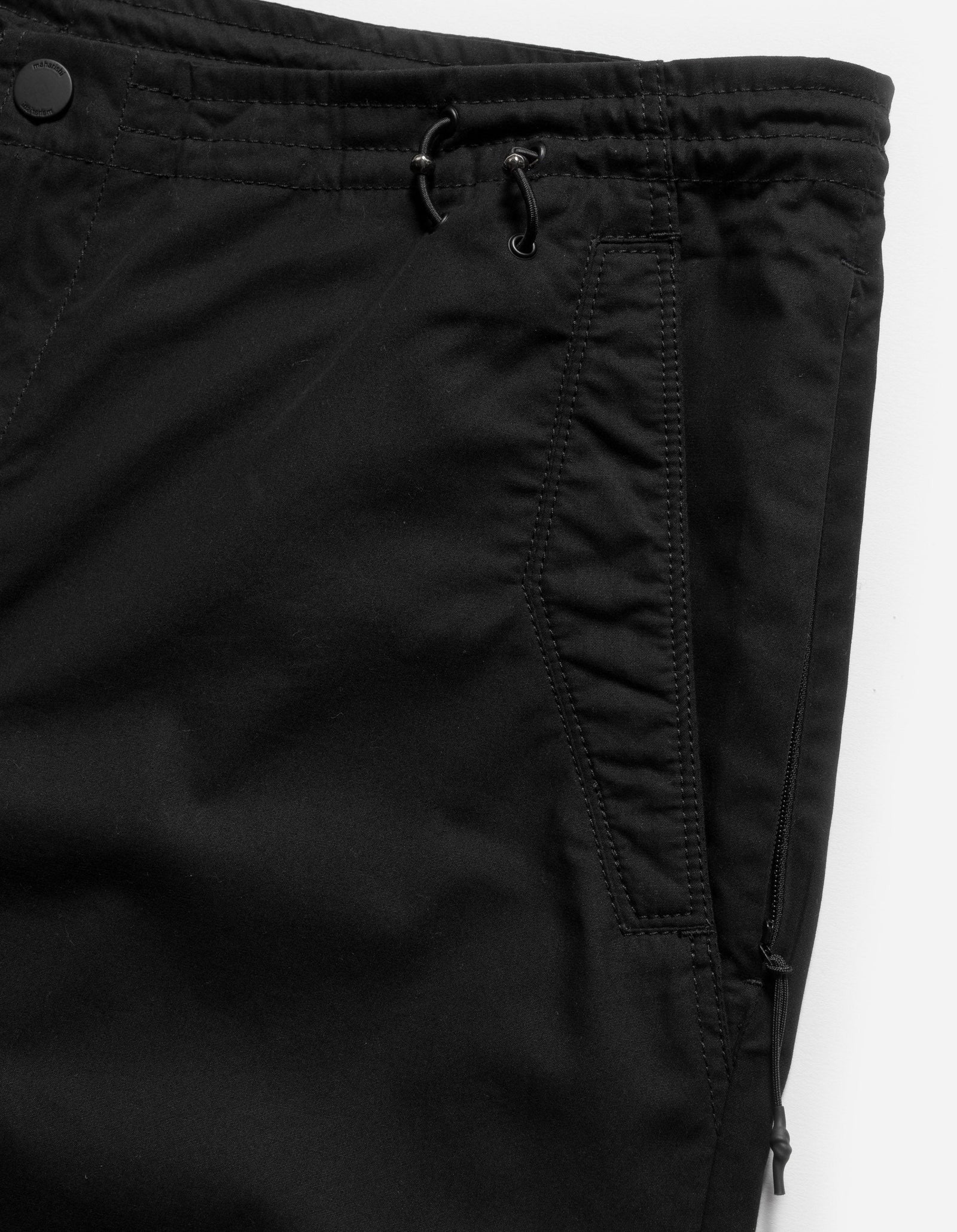 6091 TIGER DRAGON LOOSE SNOPANTS - BLACK