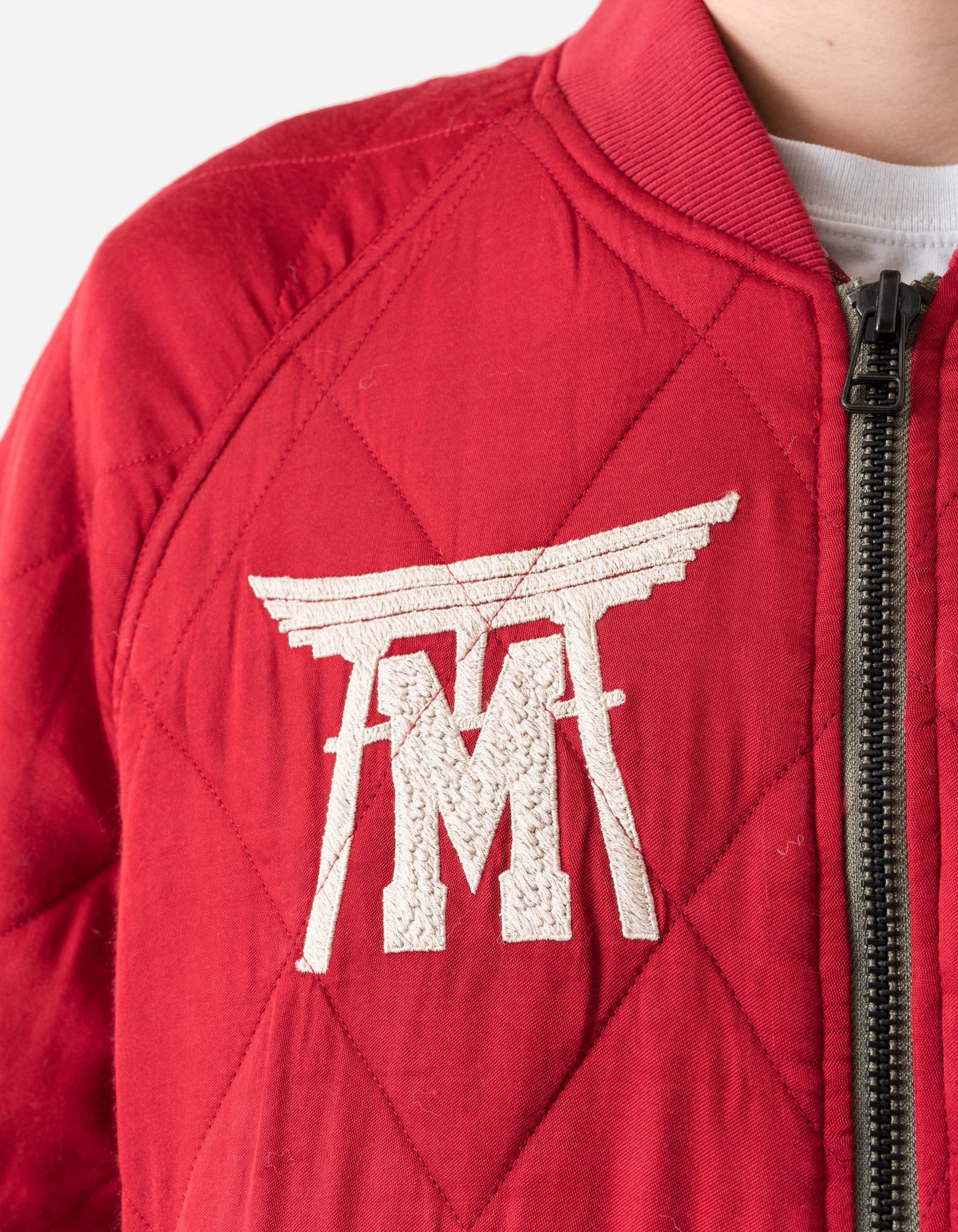7243 Camp Hardy Tour Sukajan Jacket - RED