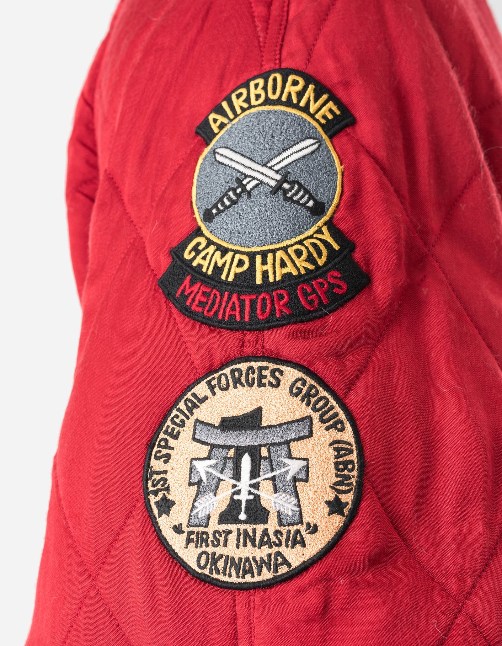 7243 Camp Hardy Tour Sukajan Jacket - RED