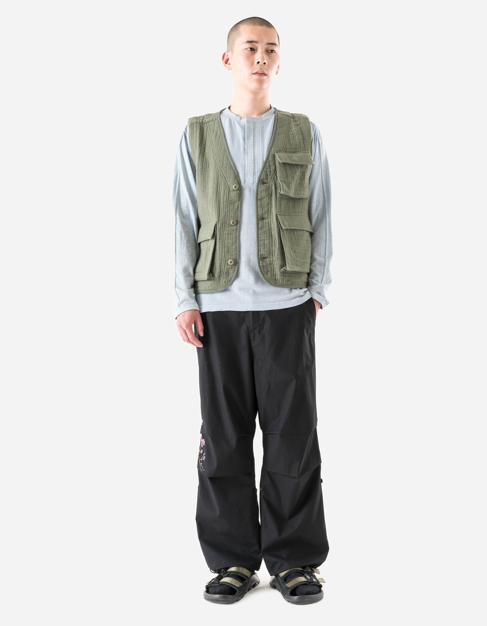 7303 Utility Vest - OLIVE
