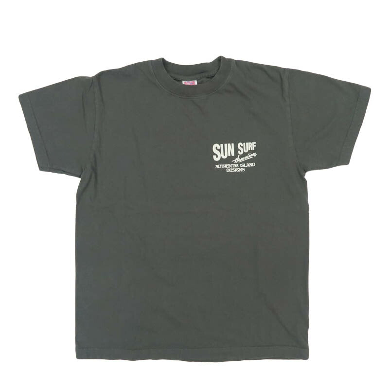 SS79749 SUNSURF PRINT T-SHIRTS “KOTOBUKI” - BLACK