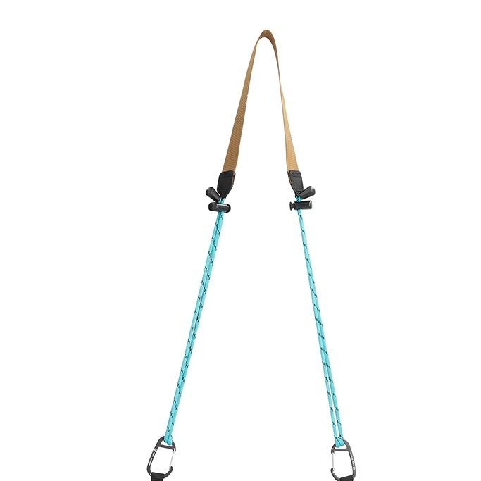 MOUNTAIN ACCESSORY SHOULDER BAG - OLIVE/POND BLUE