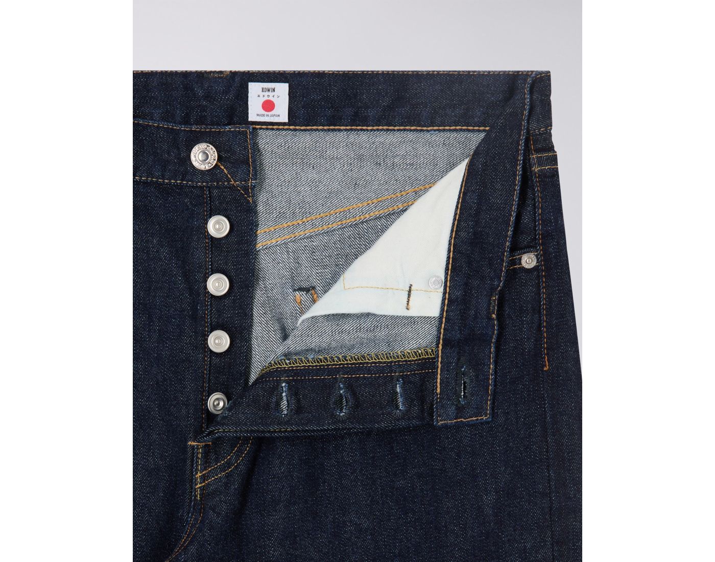 EEU04-200M REGULAR STRAIGHT RINSED - BLUE