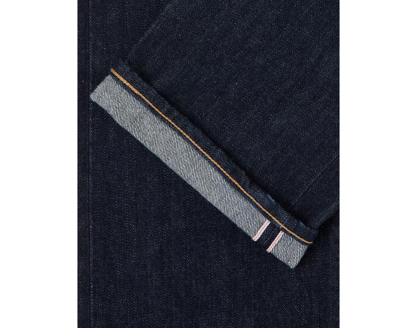 EEU04-200M REGULAR STRAIGHT RINSED - BLUE