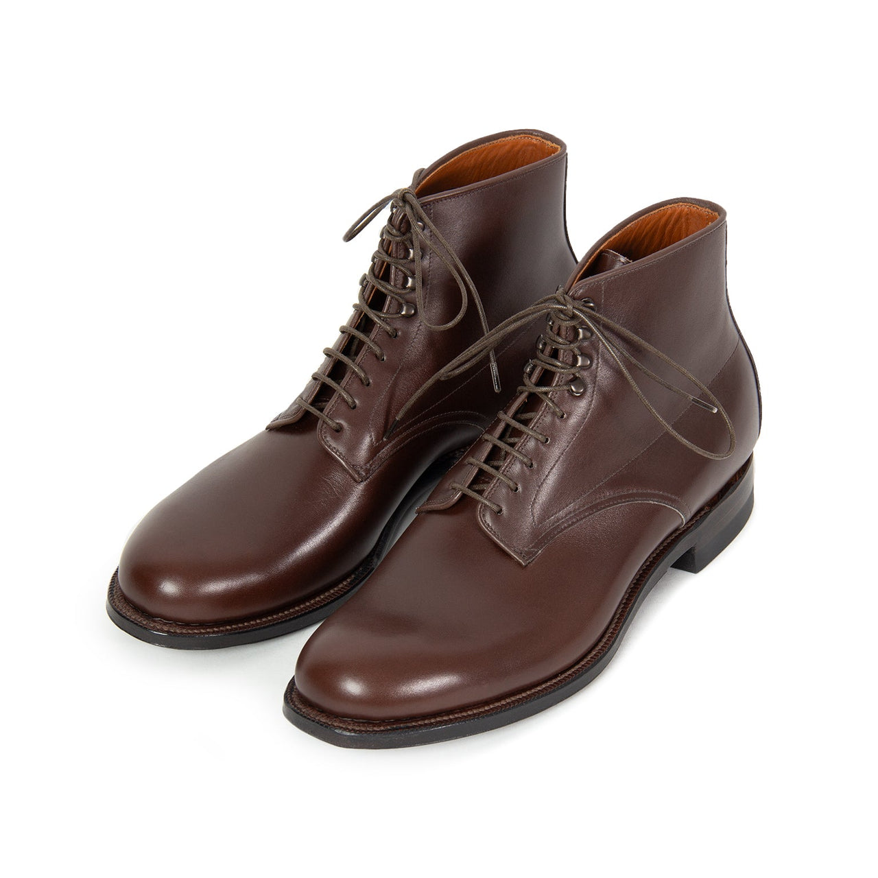 Navvy Boot Cigar Vocalou Calf - CIGAR