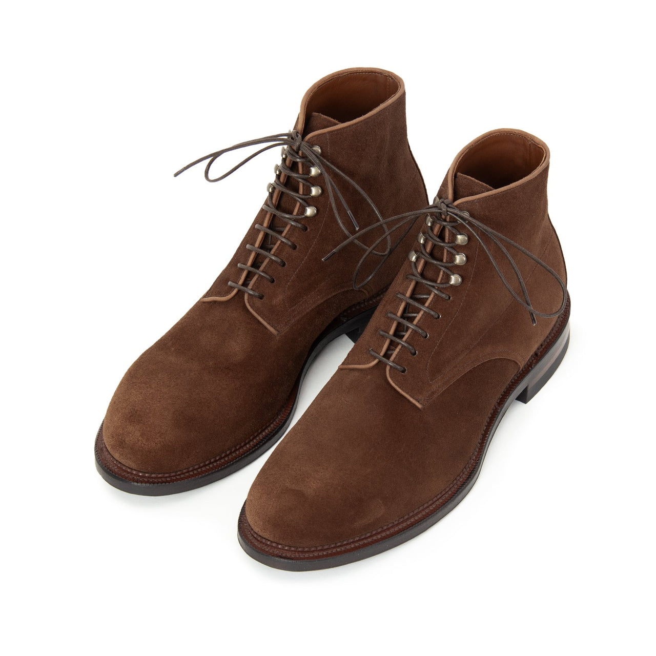 Navvy Boot Sepia Janus Calf Suede - SEPIA