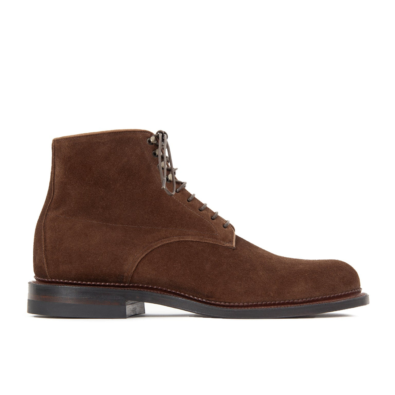 Navvy Boot Sepia Janus Calf Suede - SEPIA