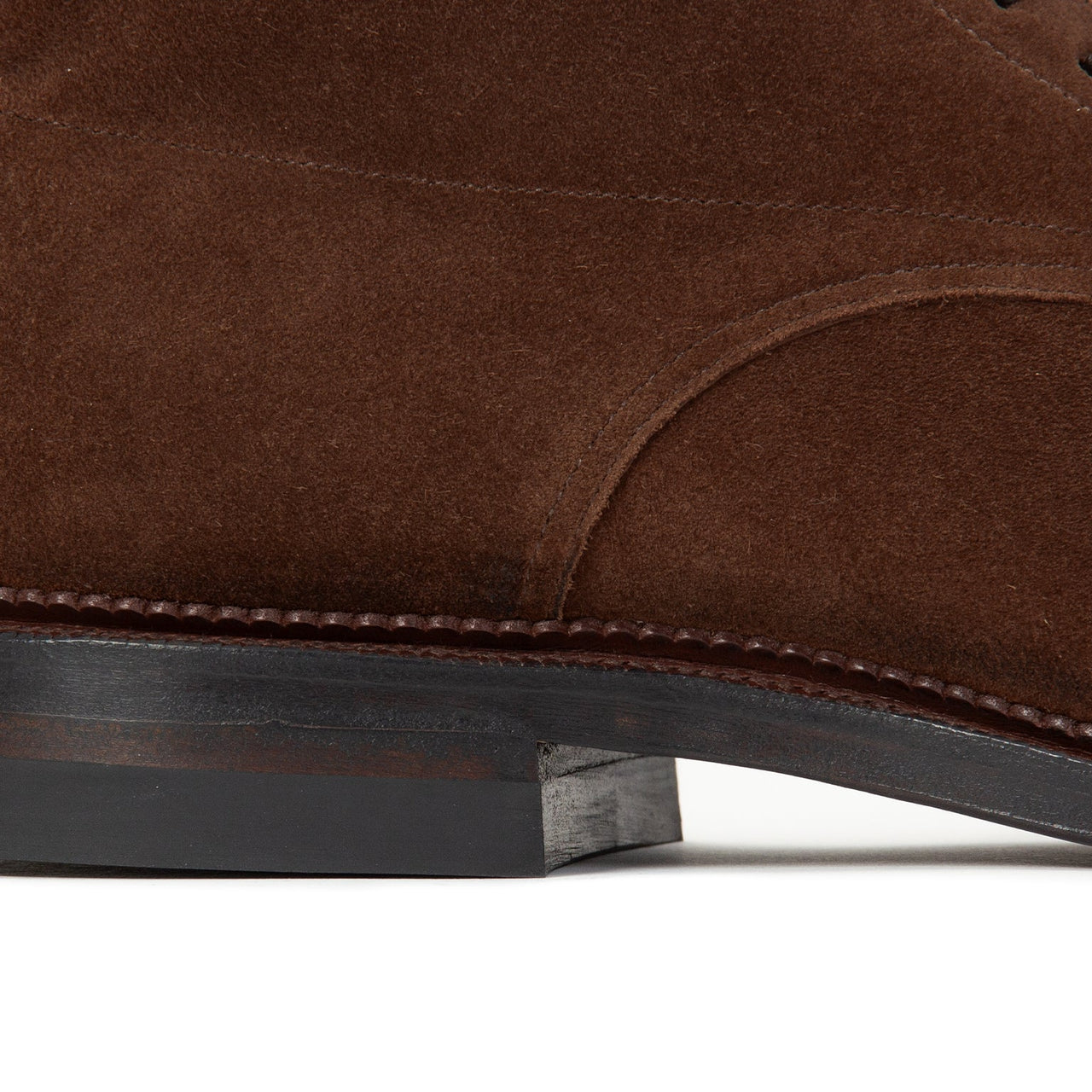 Navvy Boot Sepia Janus Calf Suede - SEPIA