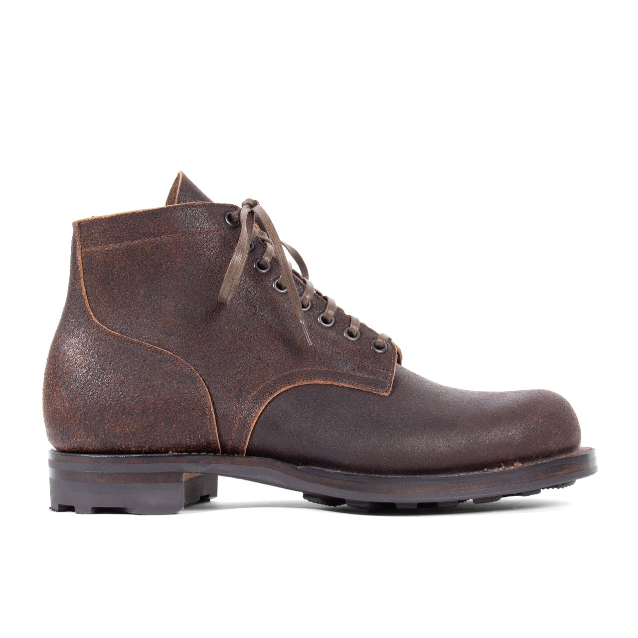 N1 BOOT STITCHDOWN HRWN - Washed Brown Waxed Flesh