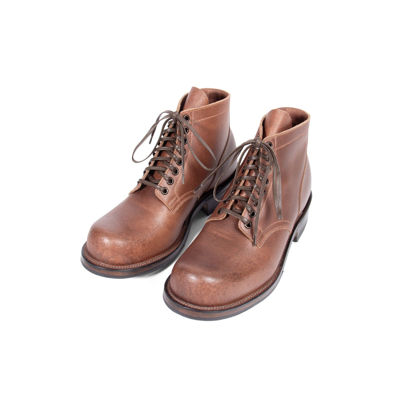 SB310 HRWN - Bracken Latigo Waxed Flesh