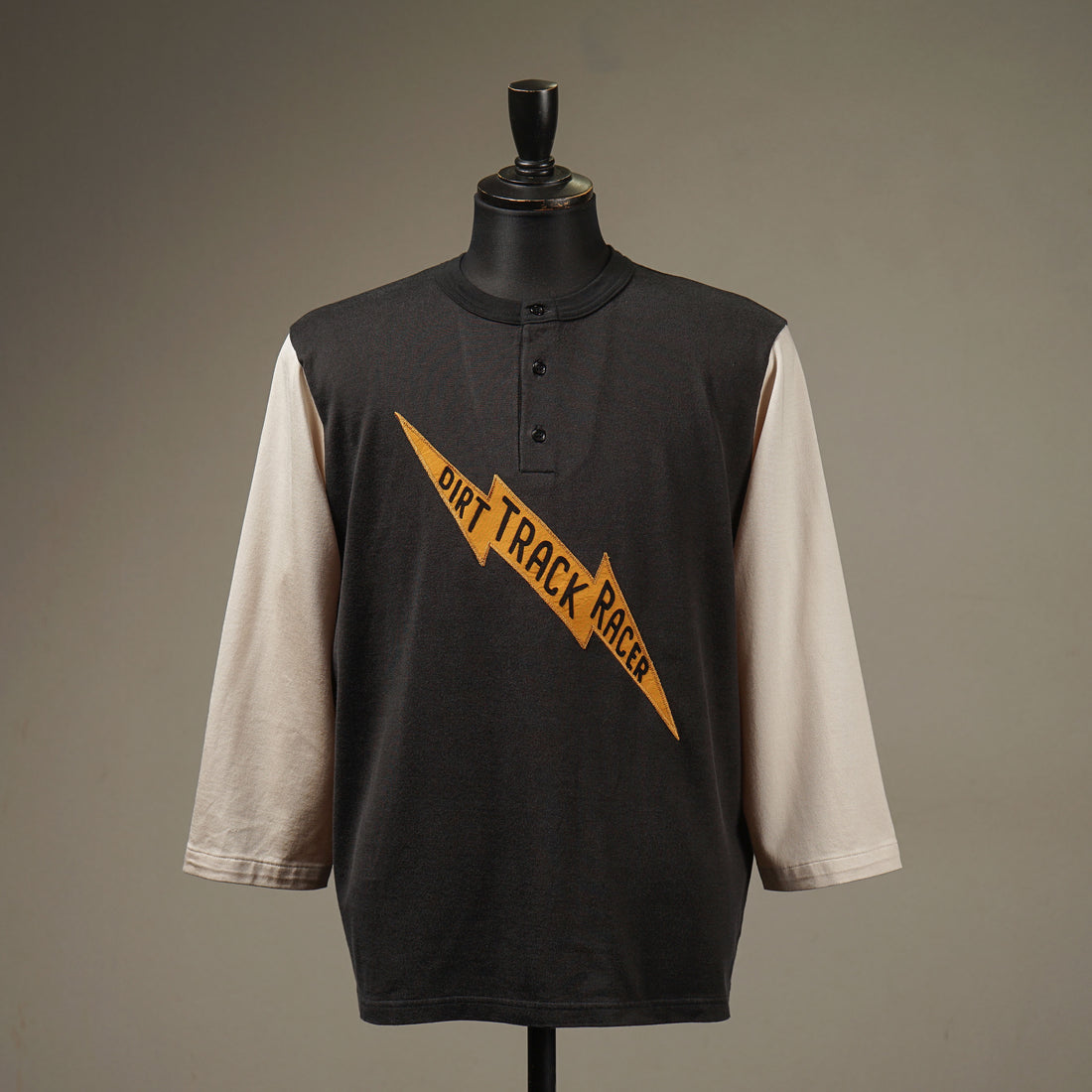 DIRT TRACK RACER - MO TORCYCLE JERSEY - BLACK