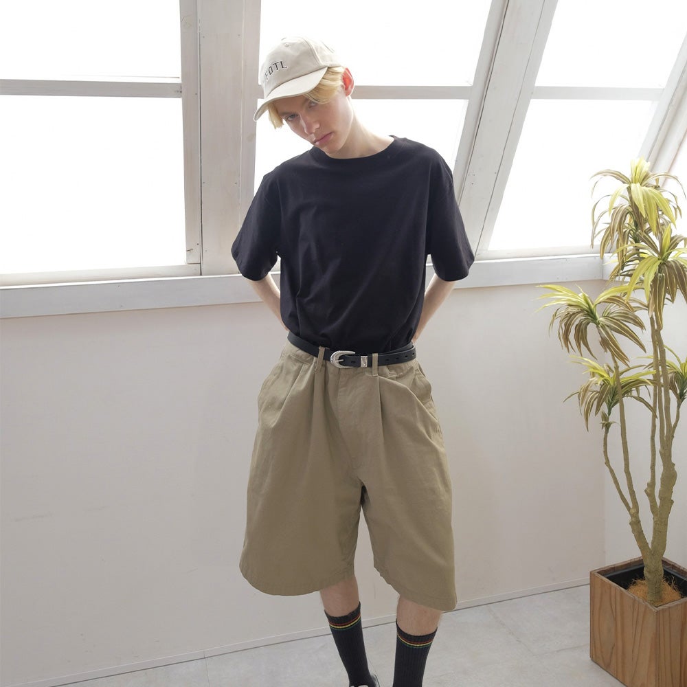 7oz Heavyweight Jersey T-Shirt - BLACK