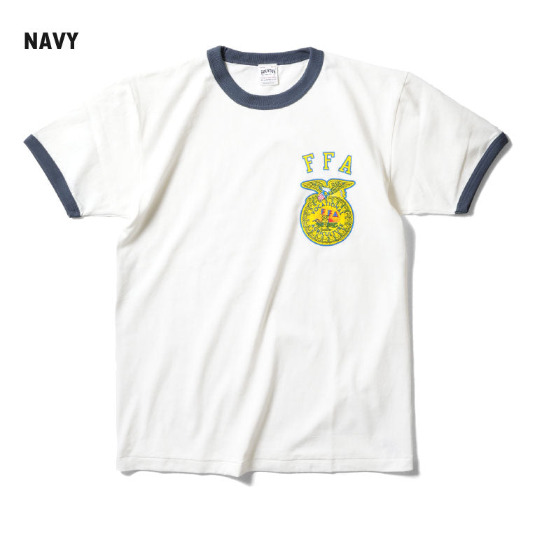 22302 RINGER TEE S/S(FFA) - NAVY