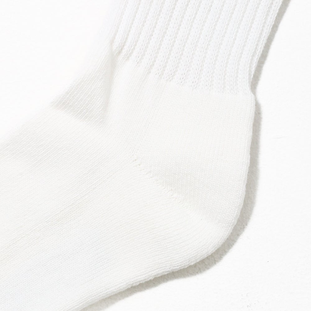 Ribbed Line Socks Crew Length 3-Pair Set-C - MULTI COLOR