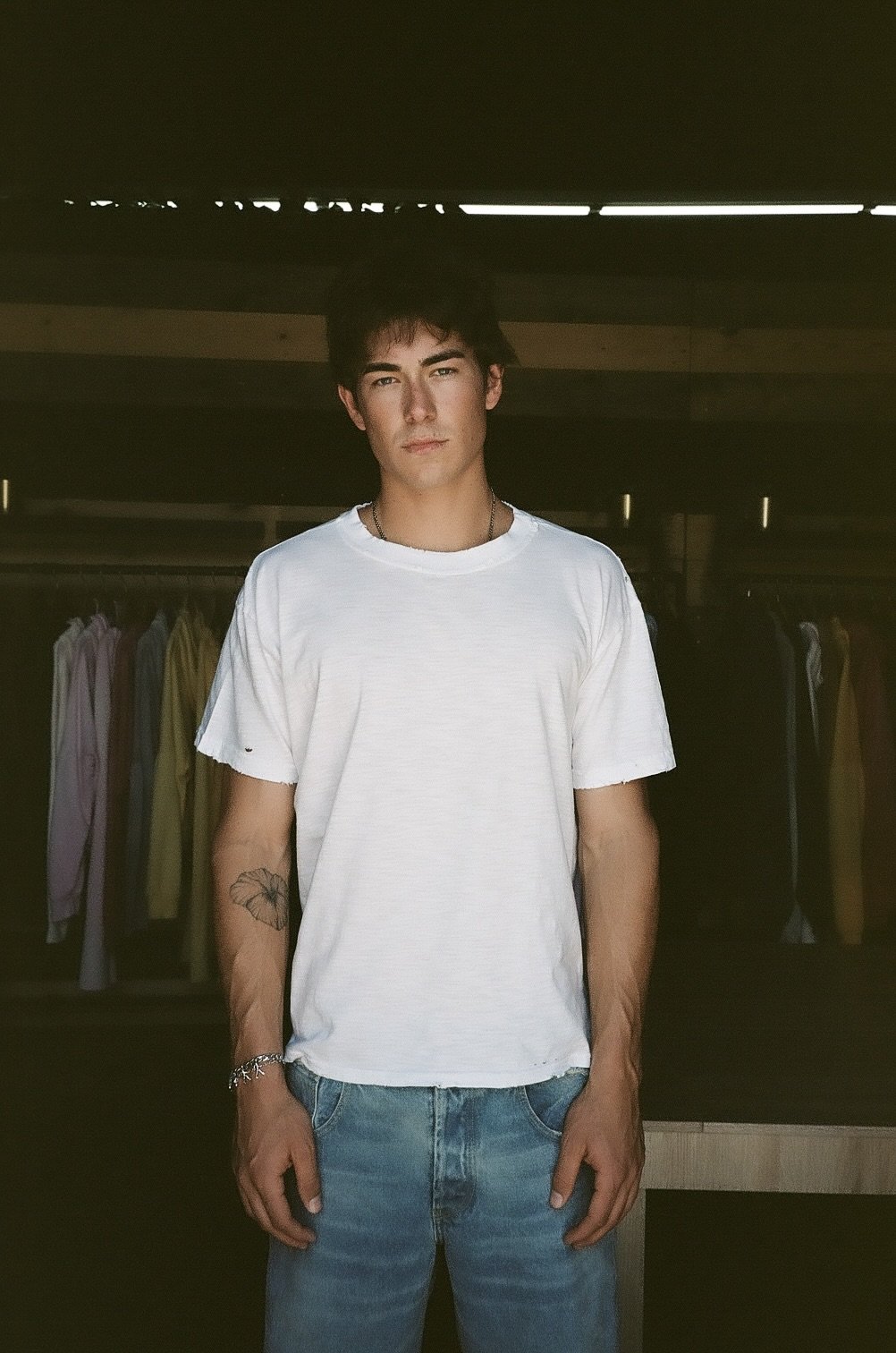 EVERYDAY SLUB TEE S/S - VINTAGE WHITE