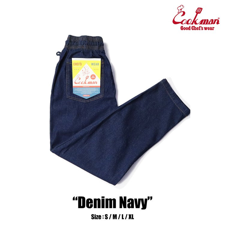 CHEF PANTS DENIM - NAVY