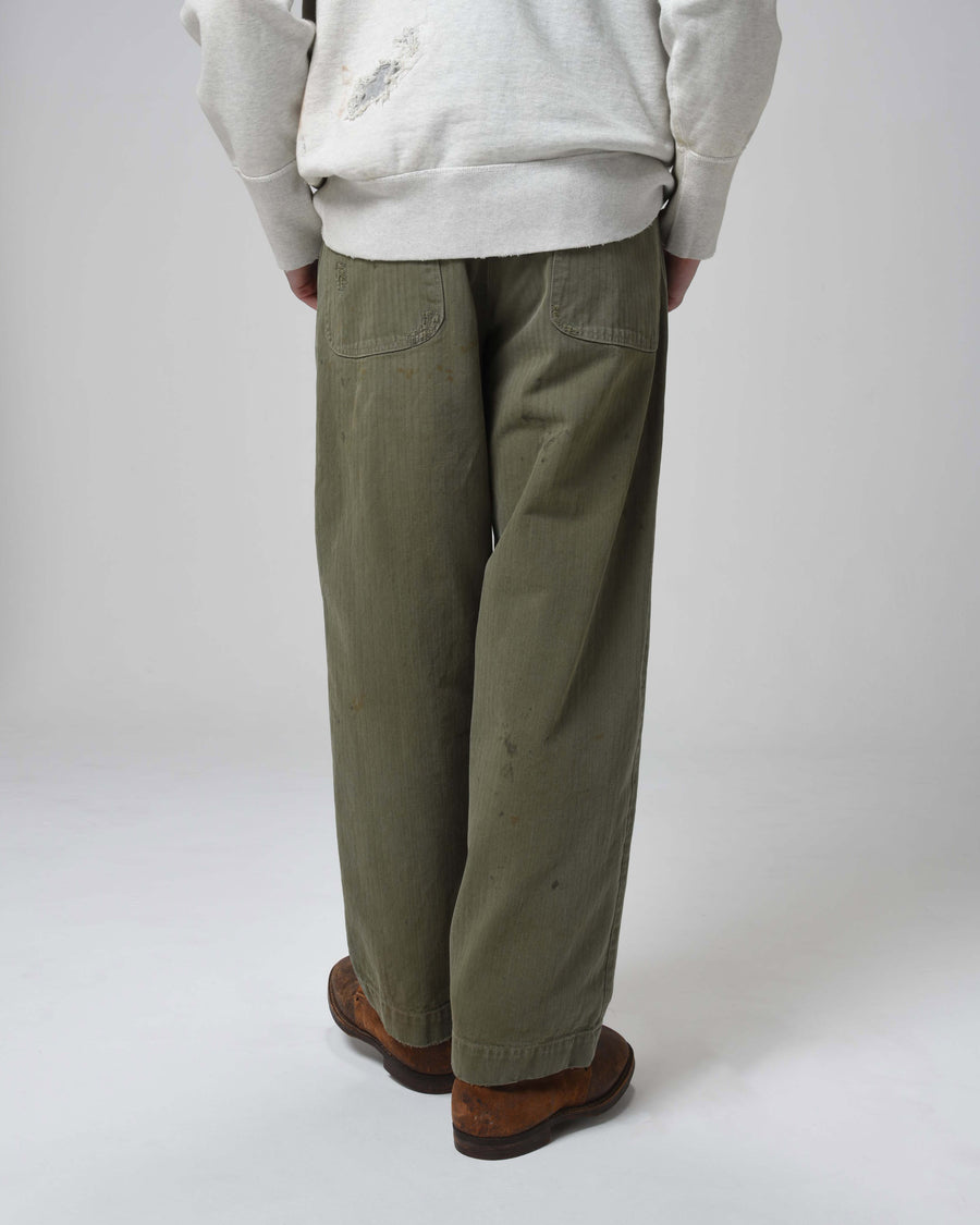 P47 HBT TROUSERS - OLIVE GREEN