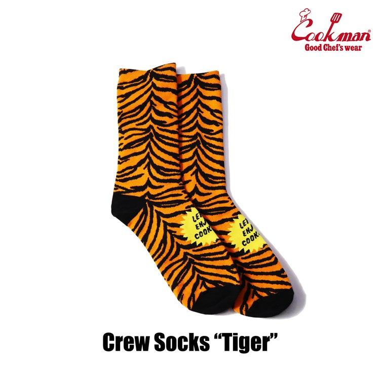 CREW SOCKS TIGER - ORANGE