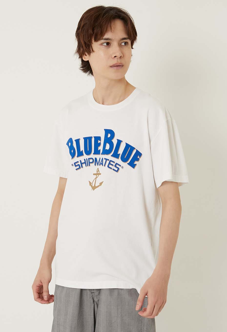SHIPMATES SHORT SLEEVE T-SHIRTS - WHITE