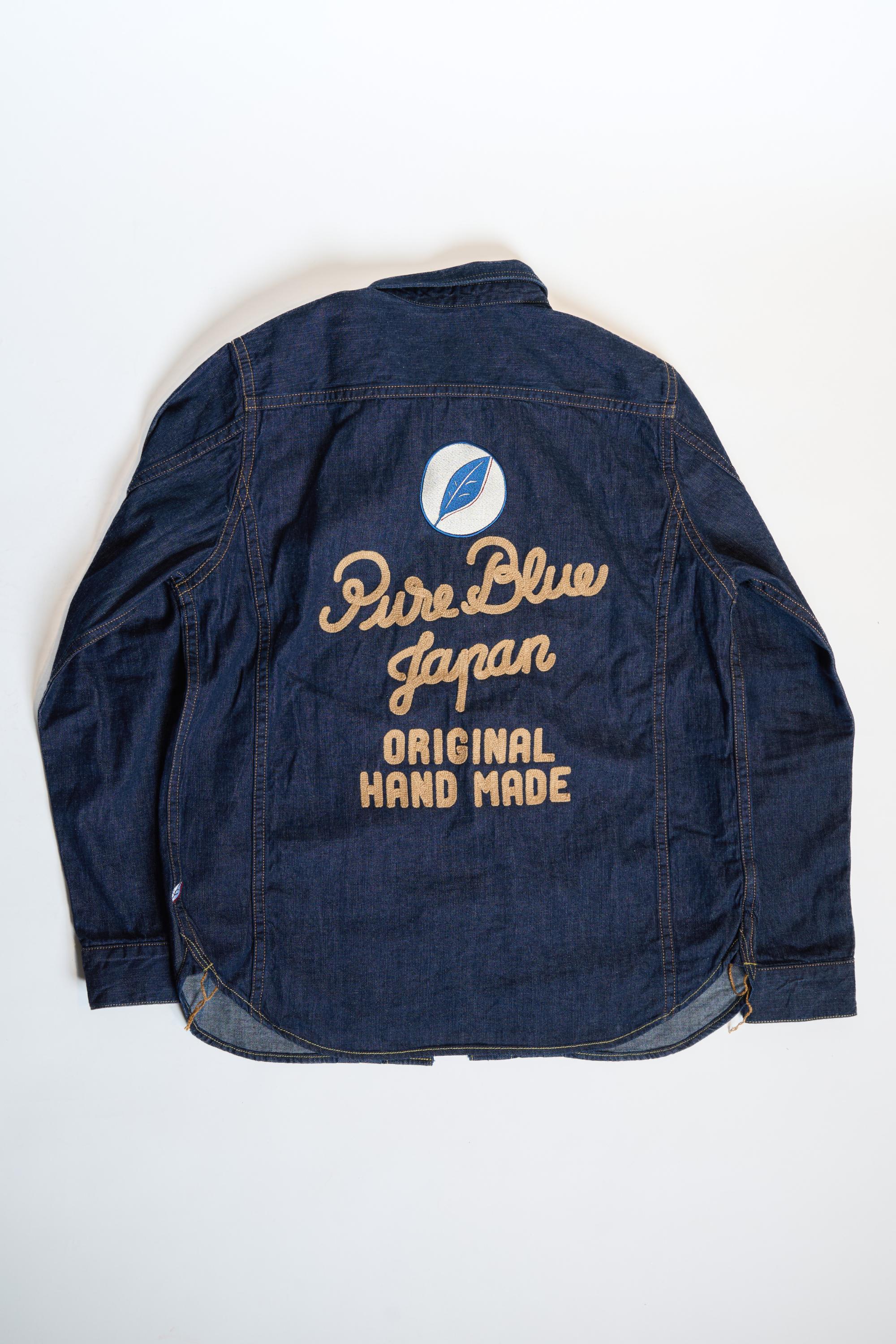 PCD-2237 8oz Denim Type2 Shirt L/S - INDIGO