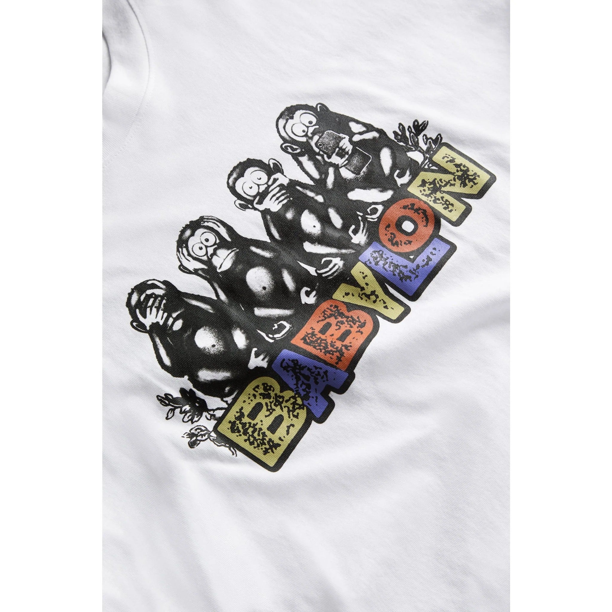 MONKEY BUSINESS TEE S/S - WHITE