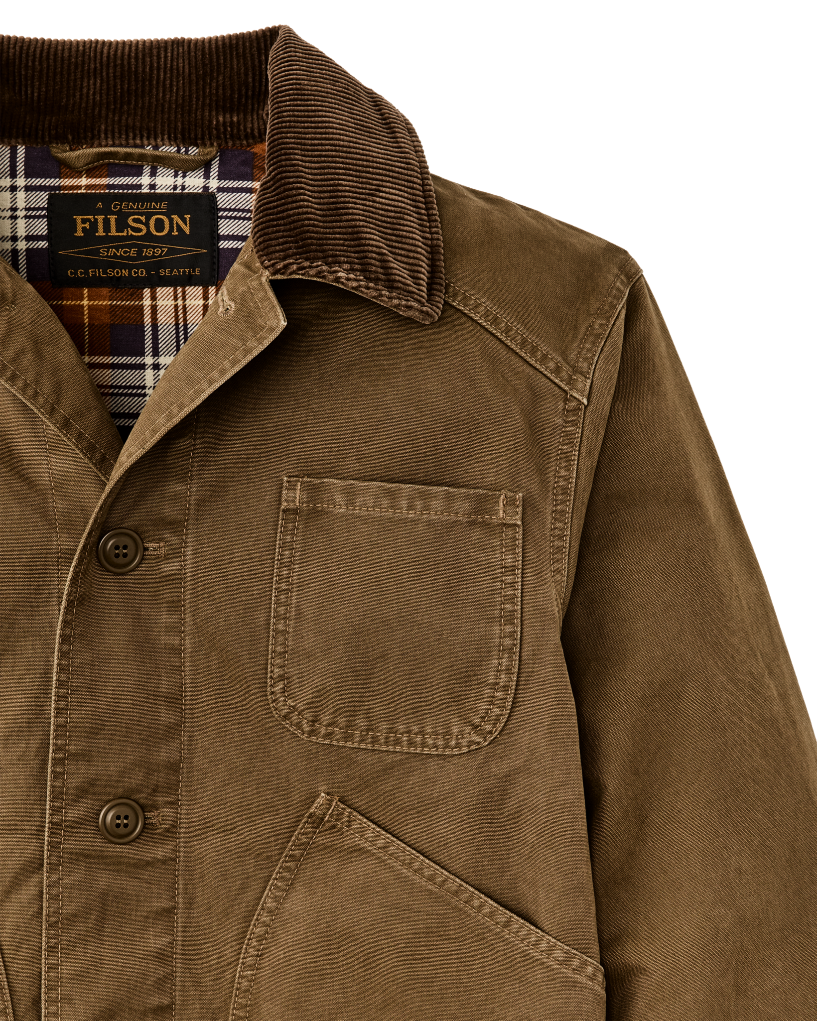 Canvas Outfitter Jacket - Kangaroo