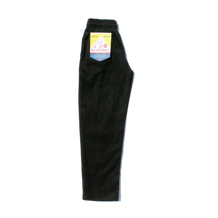 CHEF PANTS CORDUROY - BLACK