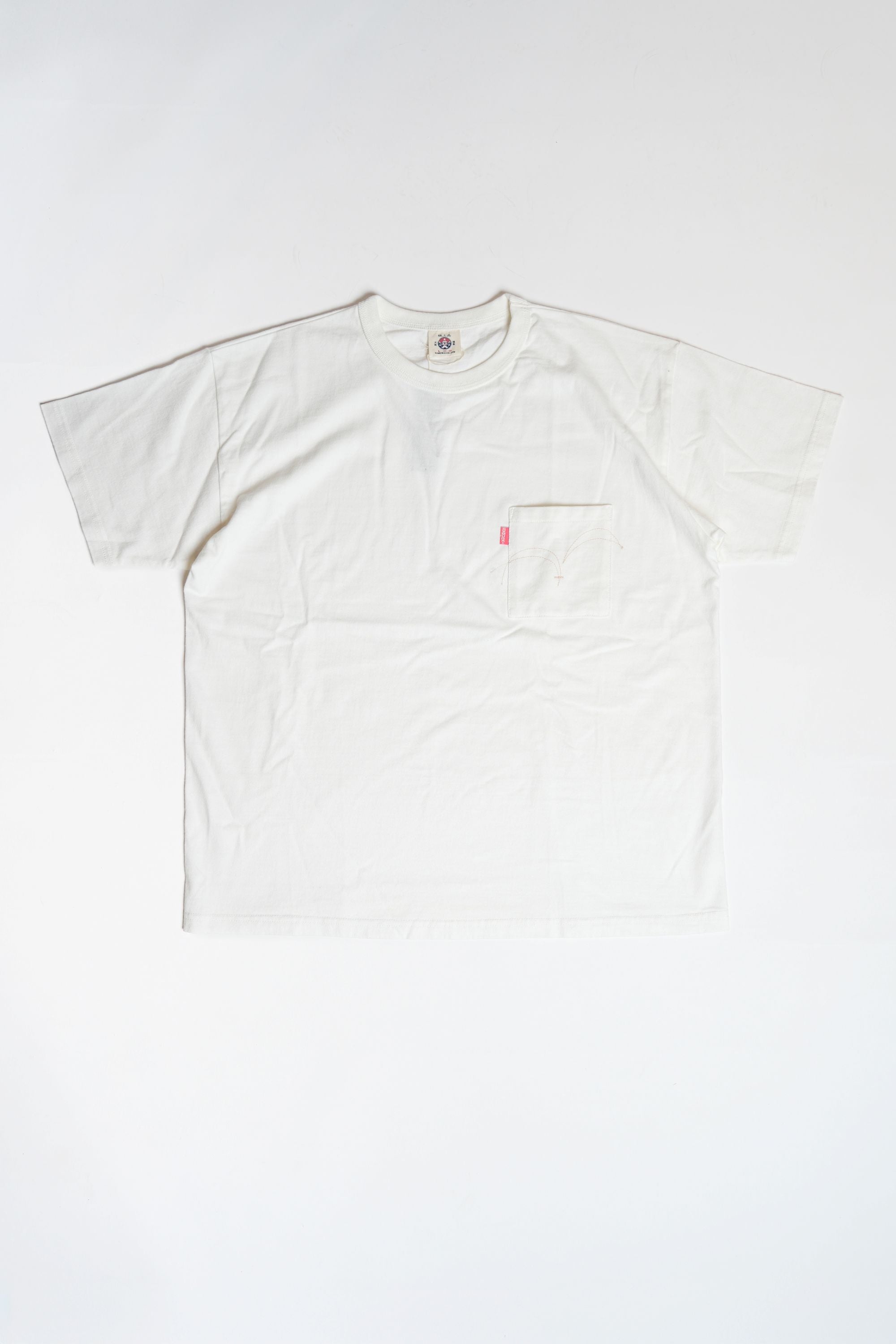 SJPOT01 POCKET TEE - WHITE