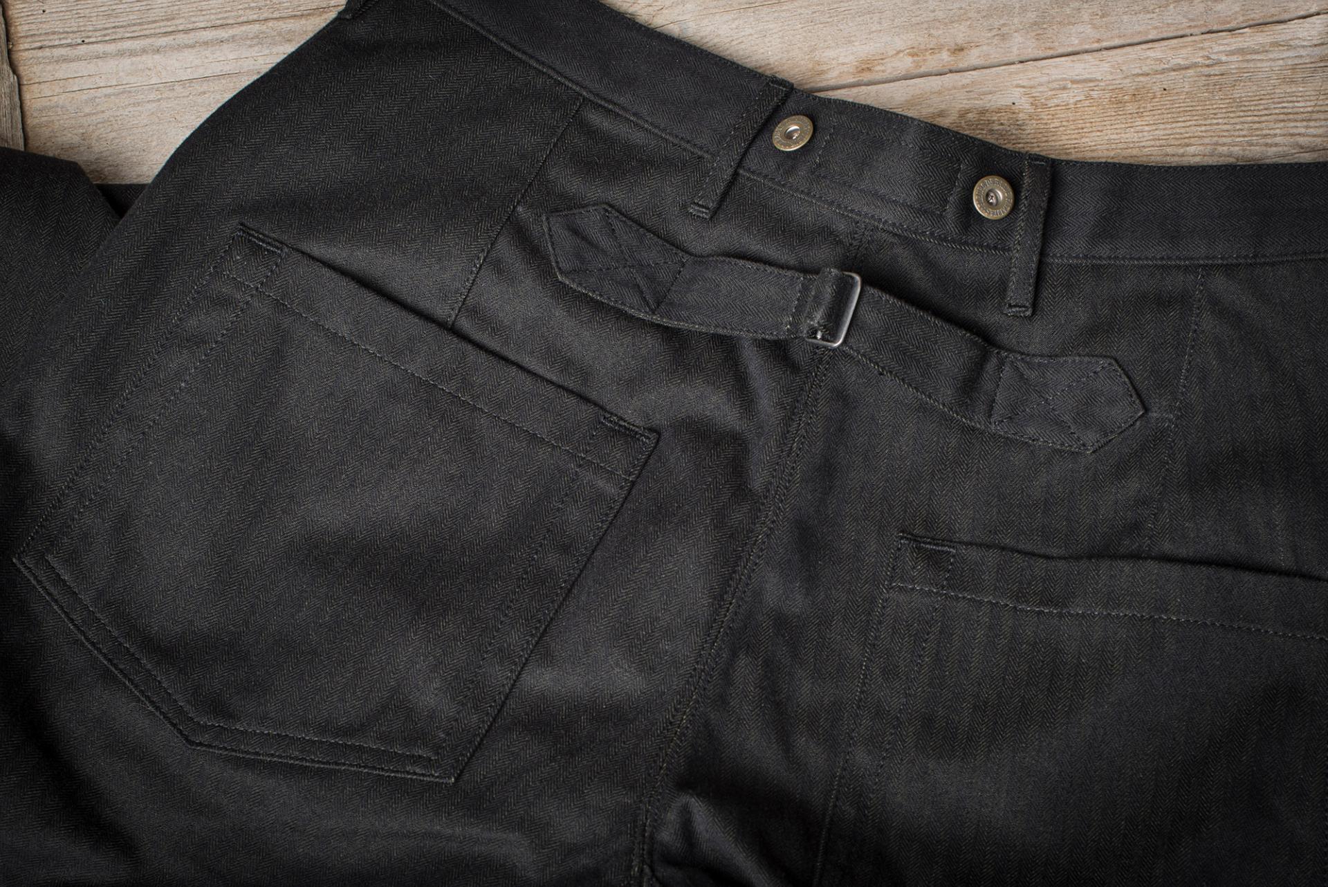 LE PANTALON CARGO HBT METIS BLACK - BLACK/KHAKI