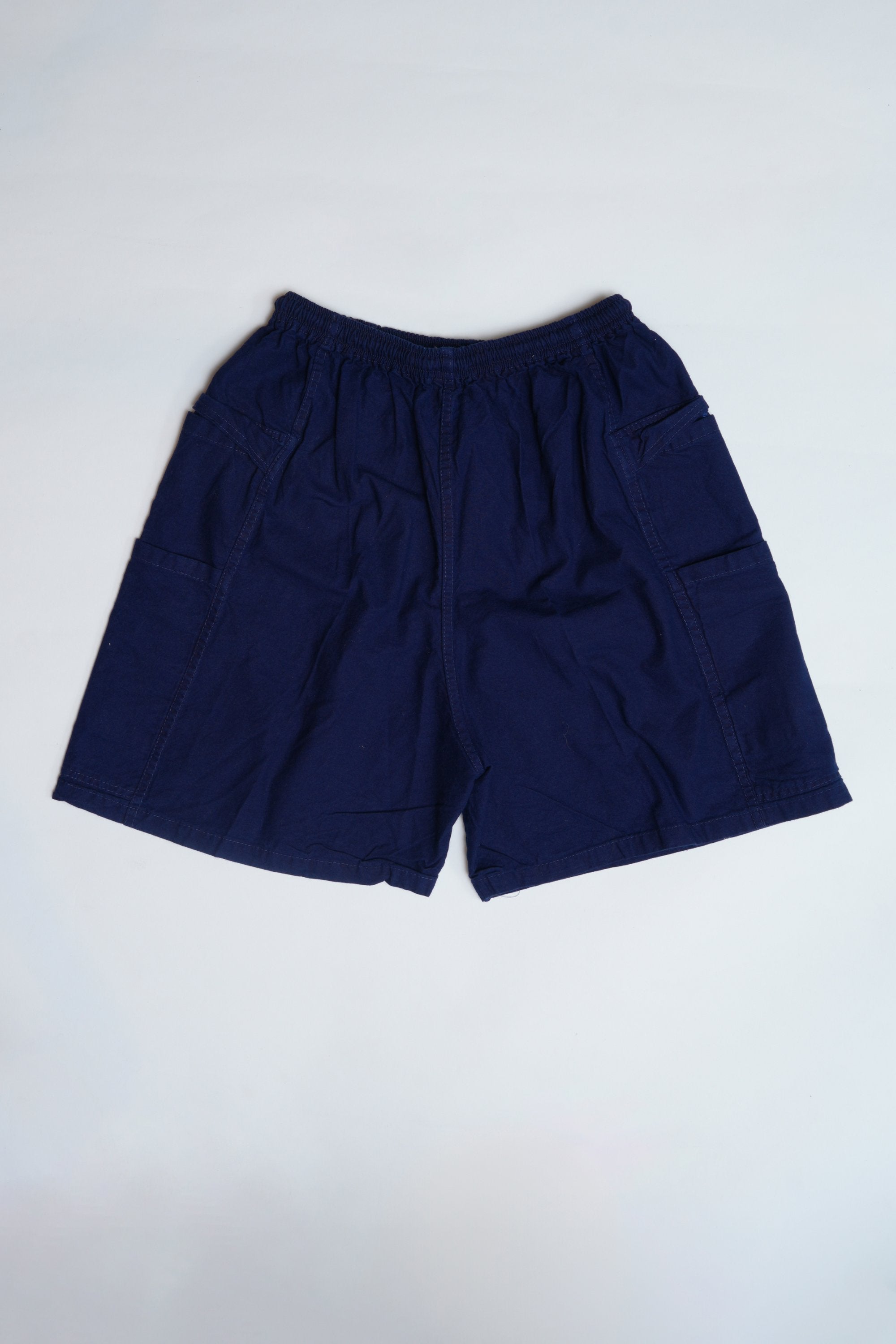 SHORT INNER PEACE PANTS - INDIGO TWILL