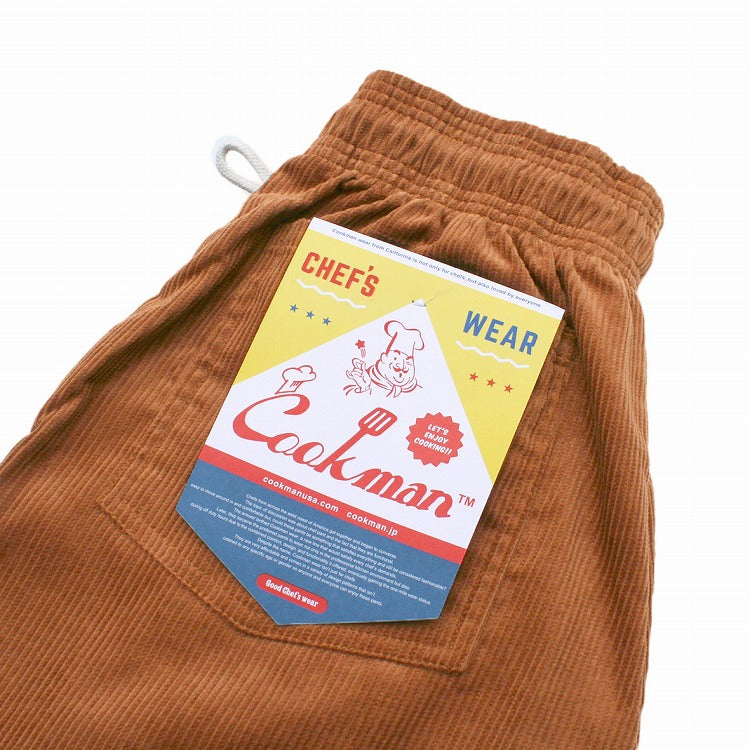 CHEF PANTS CORDUROY - BROWN