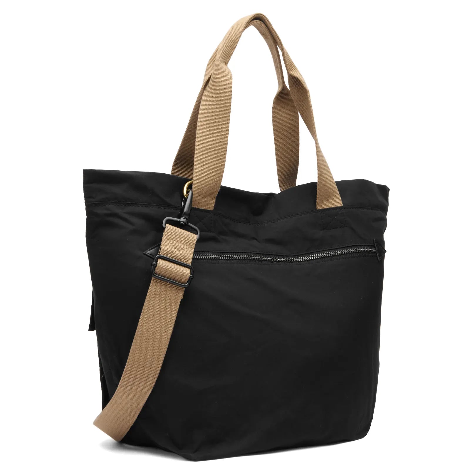 TRANSPORT CARRY ALL TOTE BAG - BLACK/MODERN TARTAN