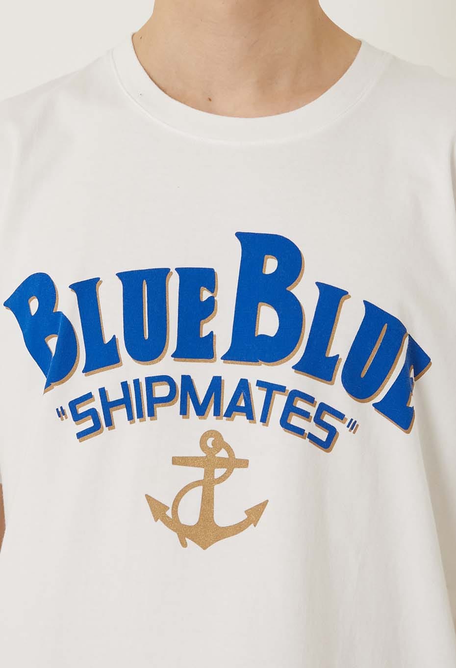 SHIPMATES SHORT SLEEVE T-SHIRTS - WHITE