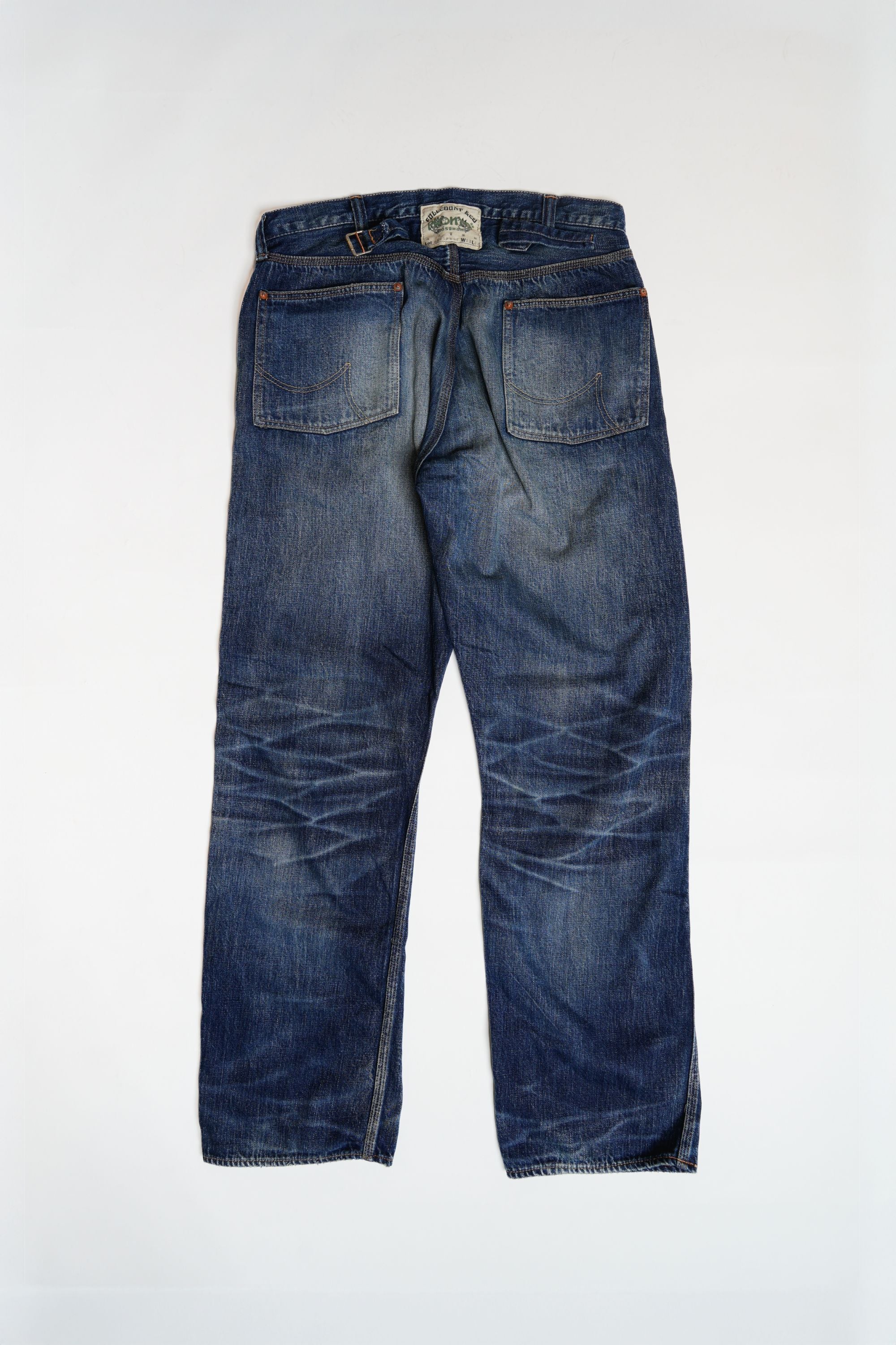 0105PRNTHW 5P Denim Work Pants(Super Smooth) Fear of the Dark - INDIGO BLUE