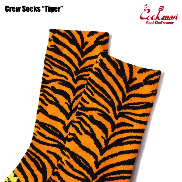 CREW SOCKS TIGER - ORANGE