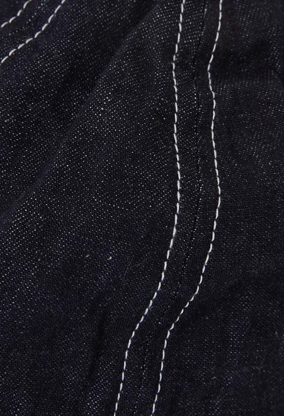 SELVEDGE LIGHT DENIM MECHANIC CAP - NAVY