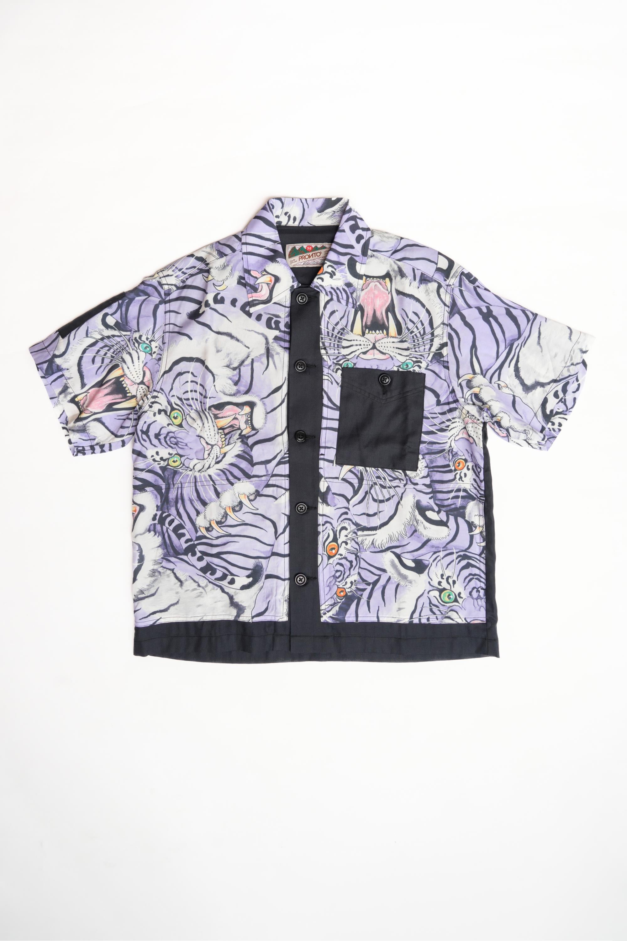 TIGER TROOPER SHIRT - PURPLE