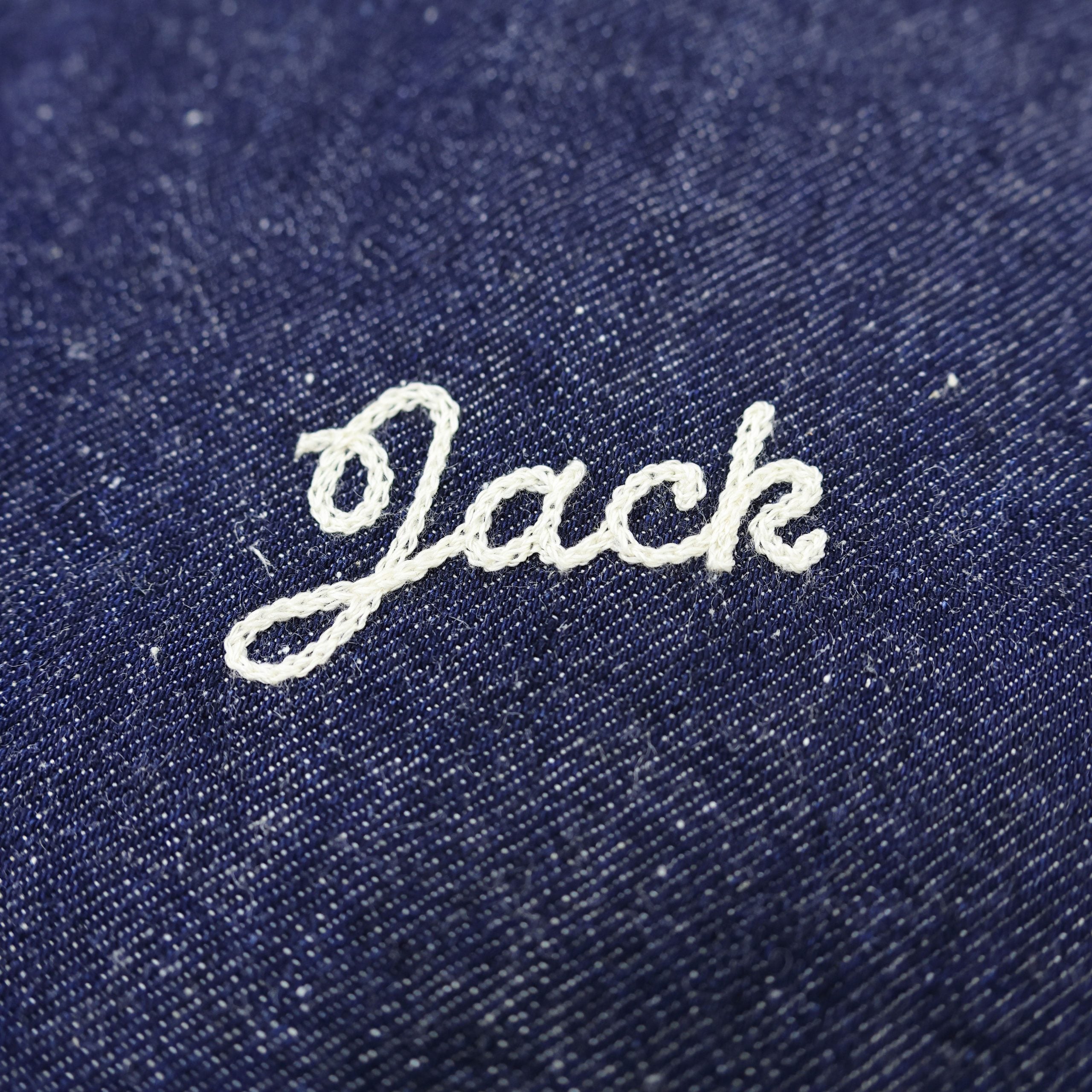 F3490 DENIM BASEBALL SHIRT - INDIGO
