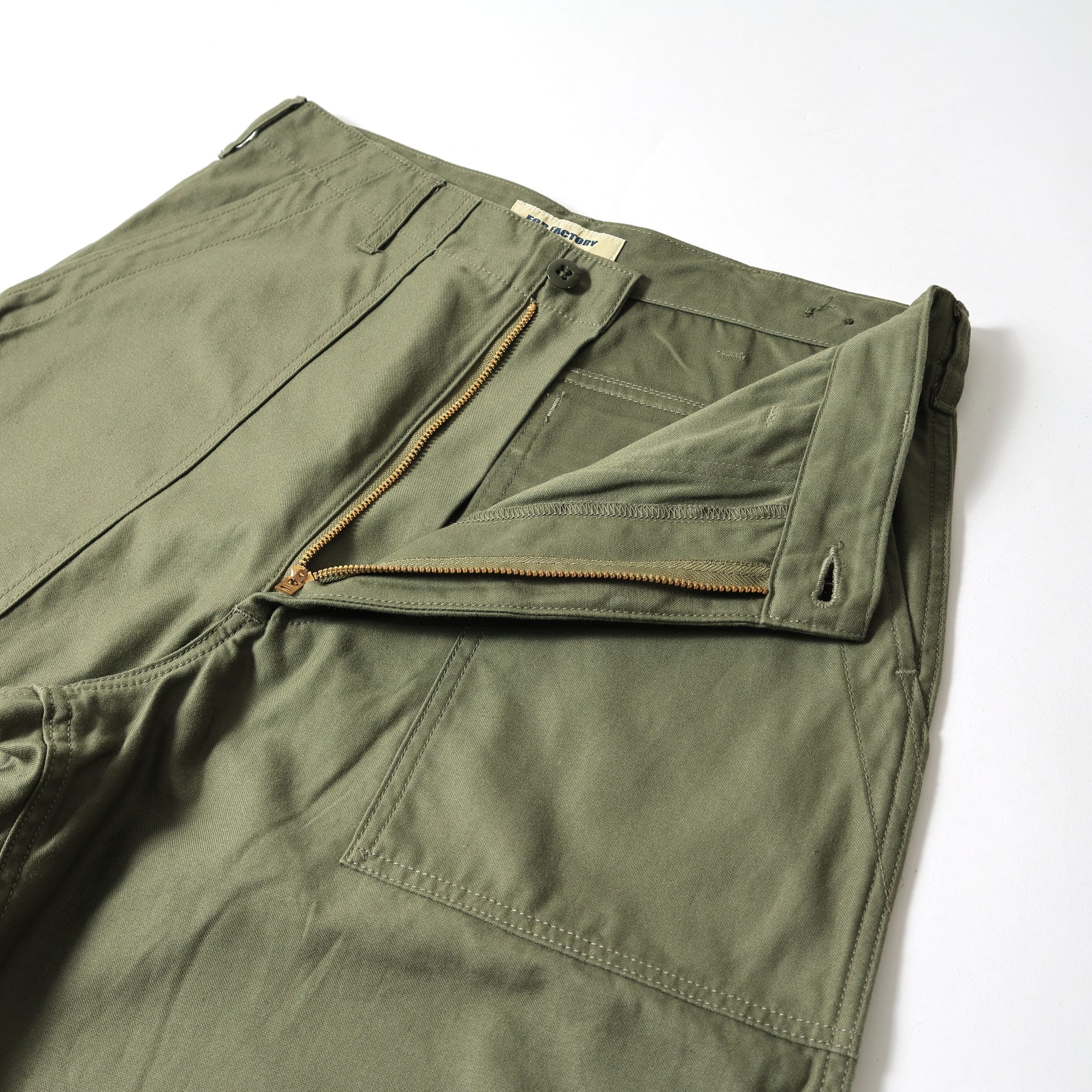 F0540 BAKER PANTS type2 - OLIVE