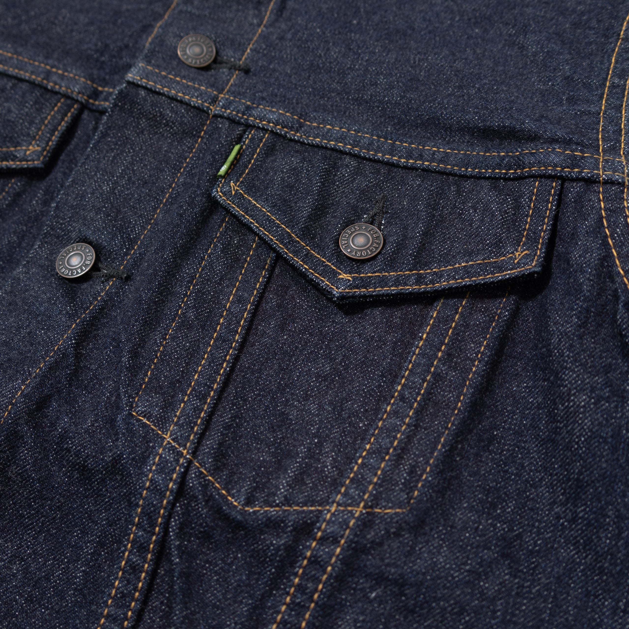 F2444 SELVEDGE DENIM 3rd JKT - INDIGO