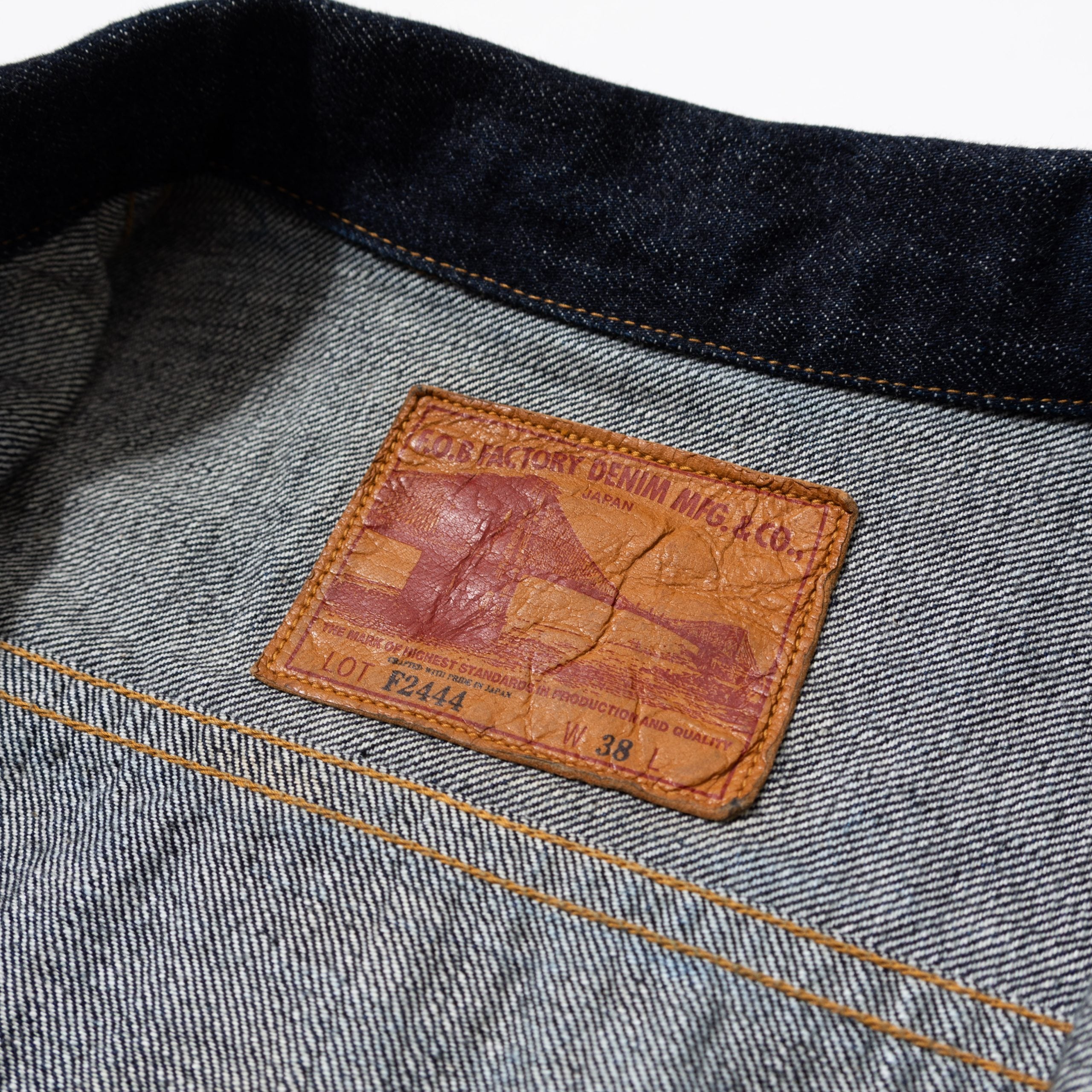 F2444 SELVEDGE DENIM 3rd JKT - INDIGO