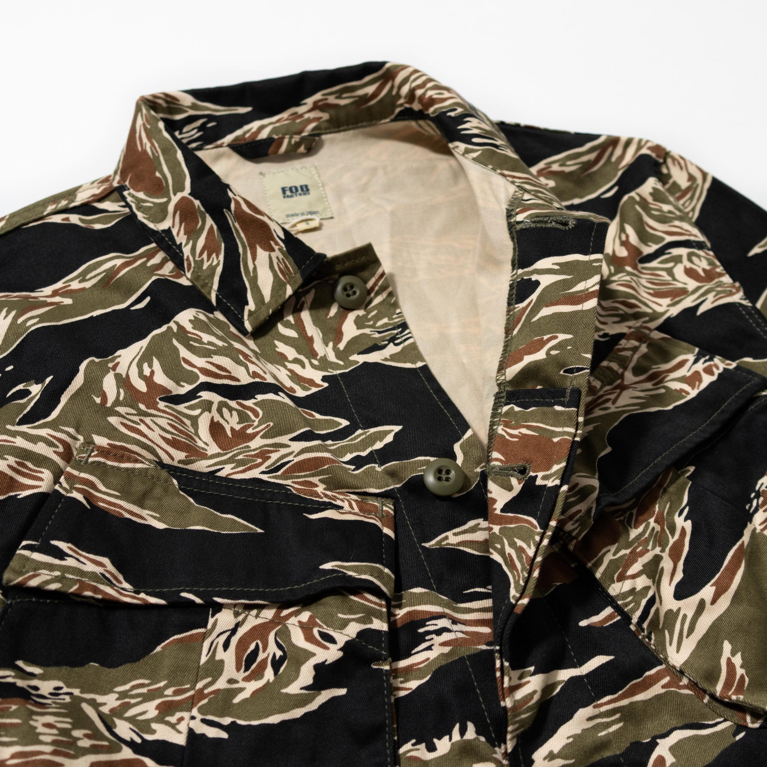 F2457 JUNGLE FATIGUE JKT - CAMO