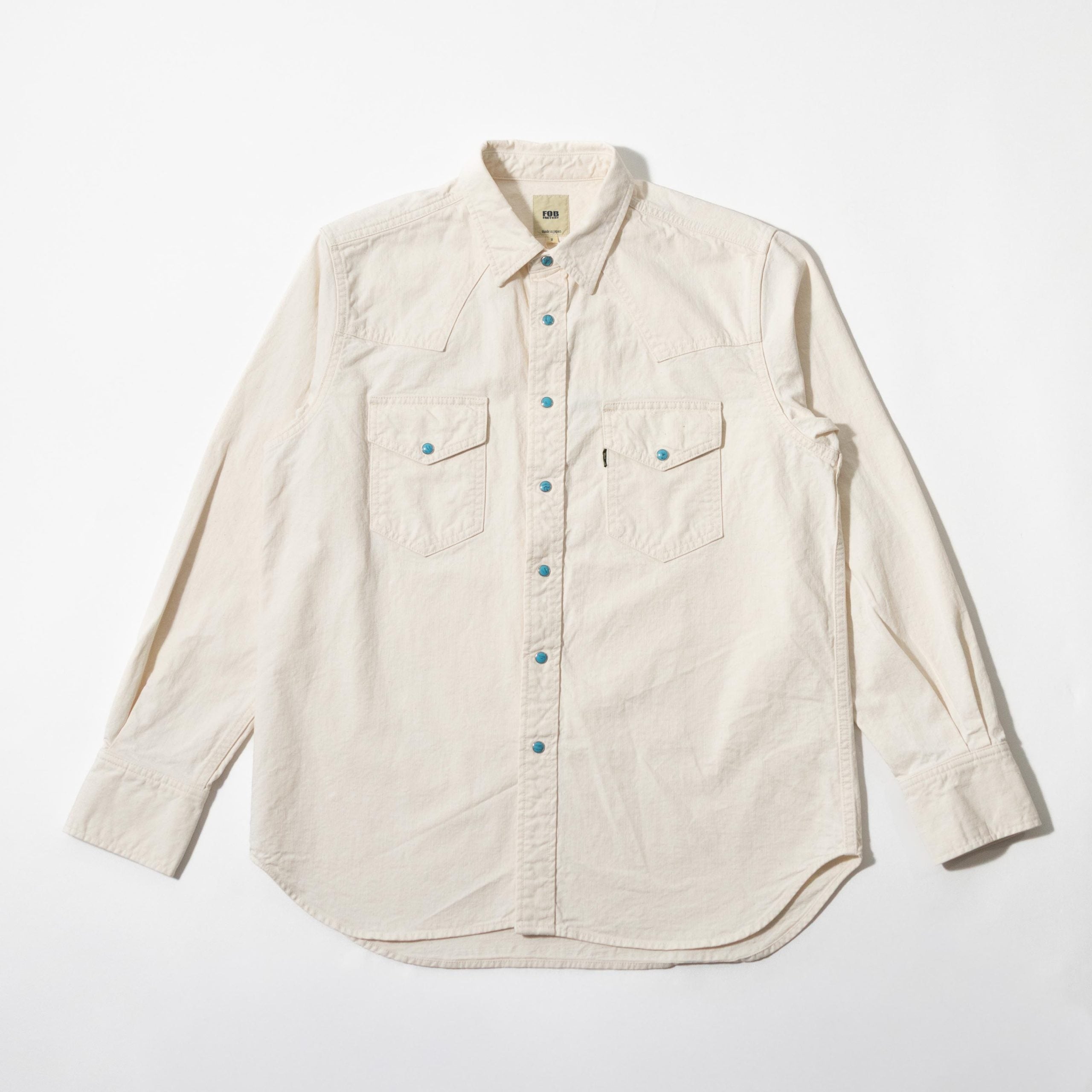 F3512 WESTERN SHIRT - ECRU