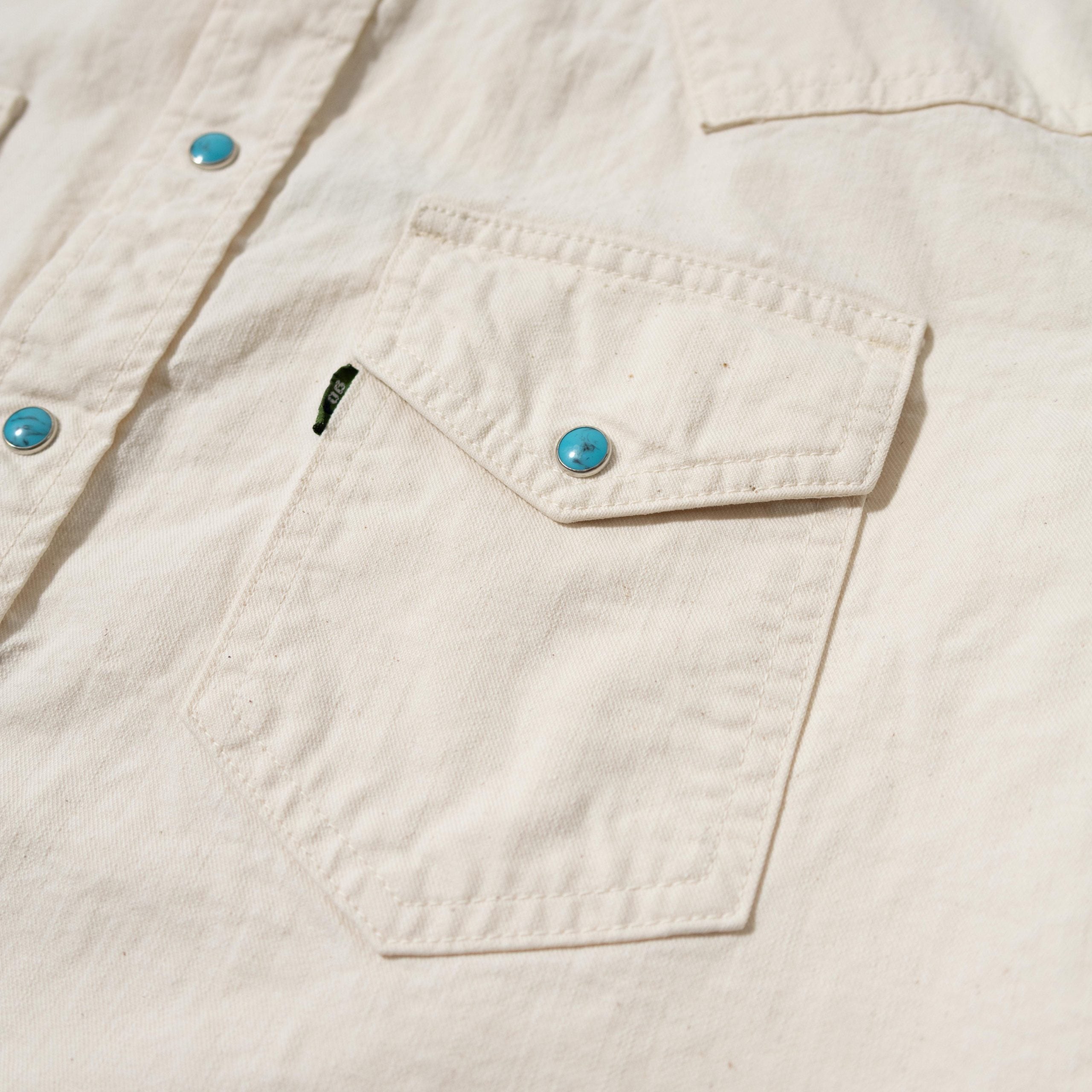 F3512 WESTERN SHIRT - ECRU