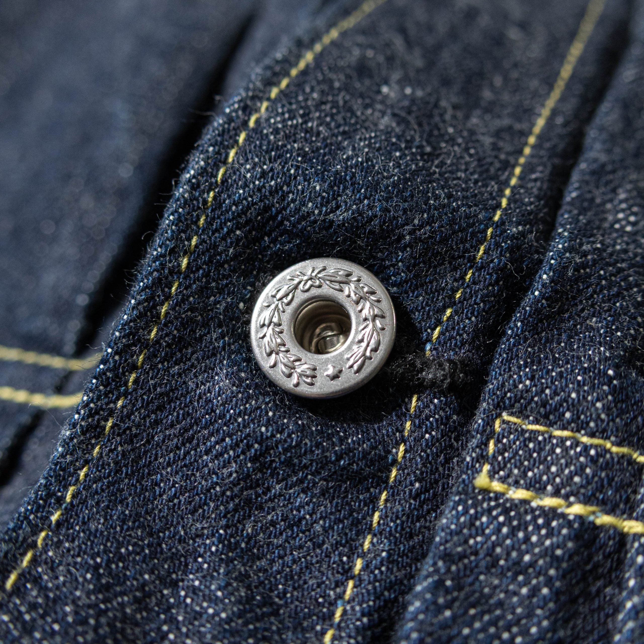 F2460 WWII DENIM BLOUSE - INDIGO