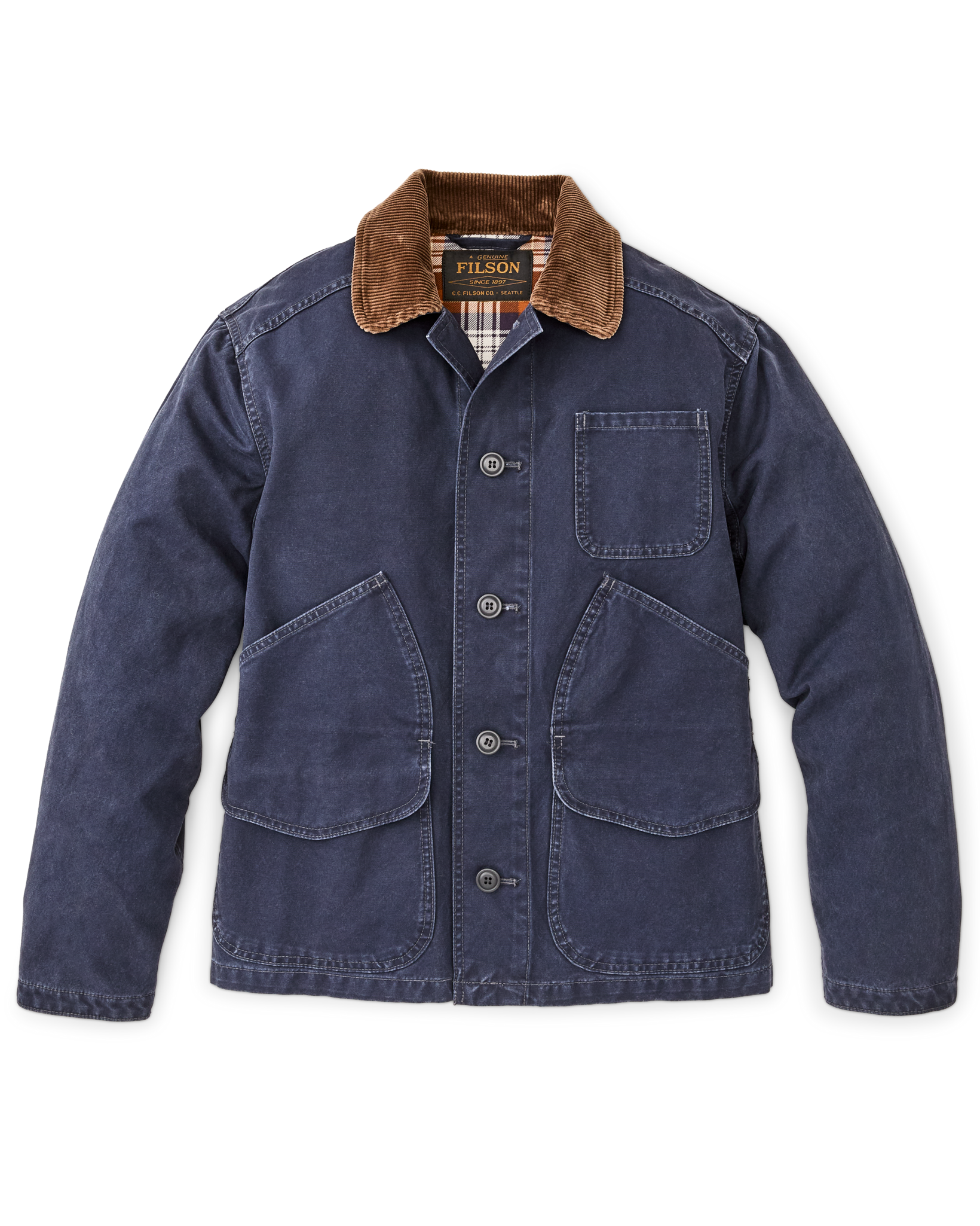 Canvas Outfitter Jacket - Blue Mussel