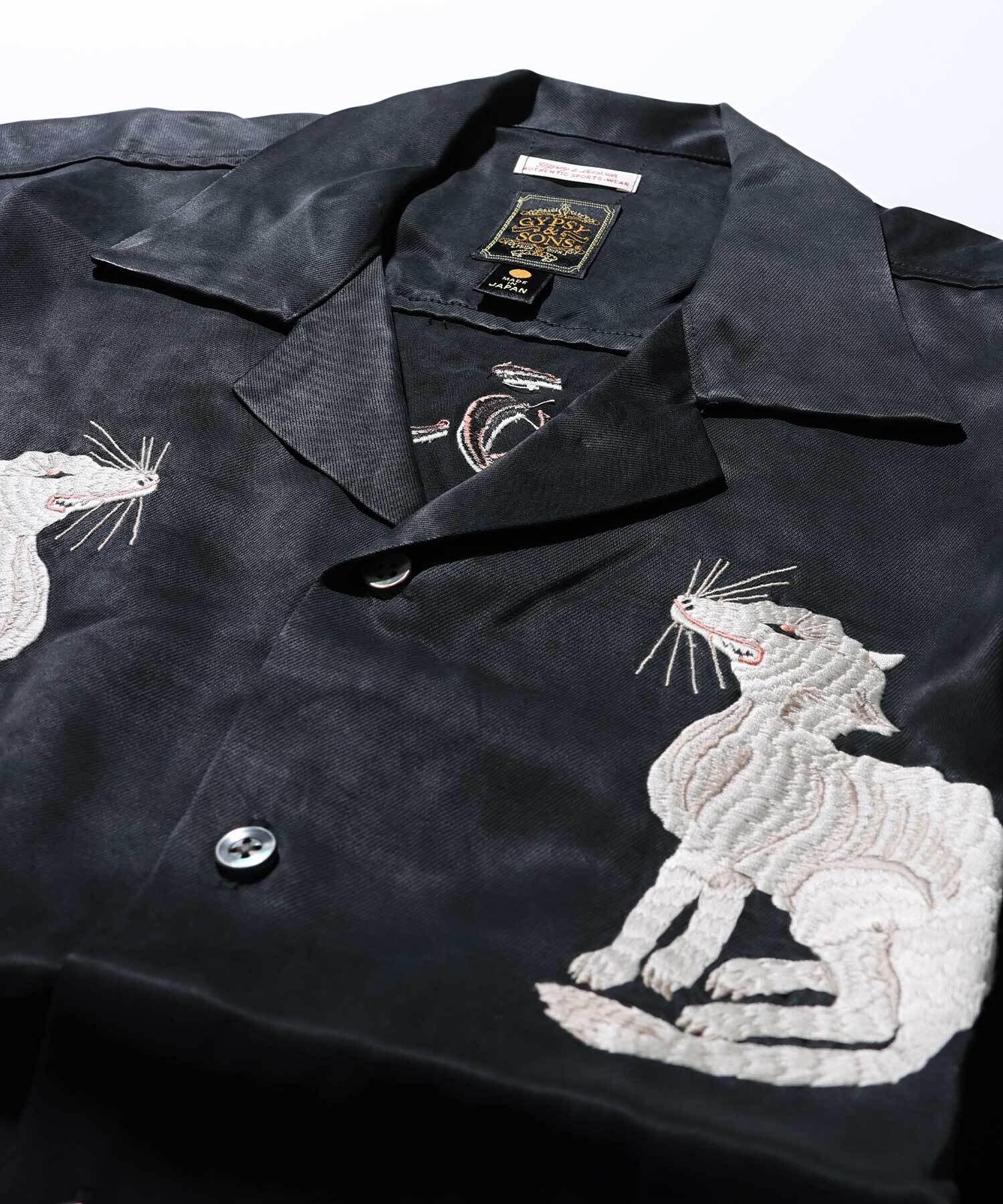 GS2549927 MOG ENBROID SUKA SHIRTS - BLACK