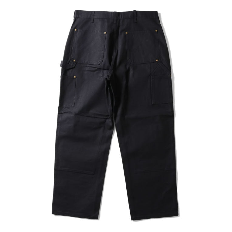 10137 DUCK DOUBLE KNEE PAINTER PANTS - BLACK